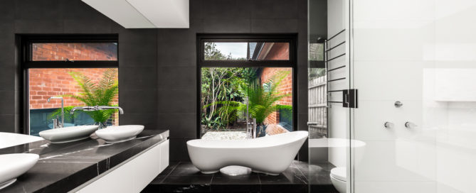 Victoria + Albert bathroom inspirations by Luxe by Design, Brisbane. Project photo courtesy of Canny Group Melbourne.