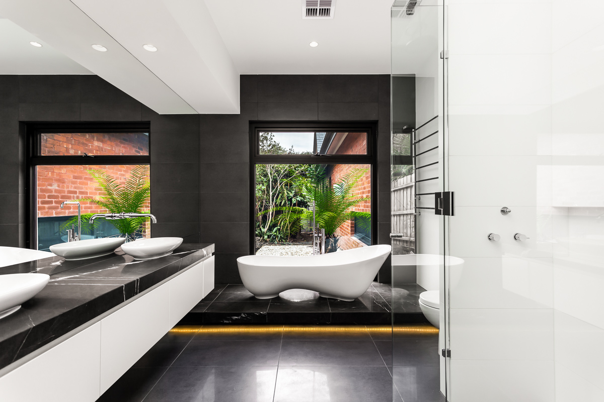 Victoria + Albert bathroom inspirations by Luxe by Design, Brisbane. Project photo courtesy of Canny Group Melbourne.