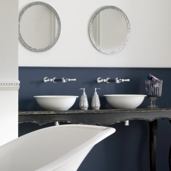 Victoria + Albert Drayton 40 basin in volcanic limestone is distributed in Queensland by Luxe by Design, Brisbane.