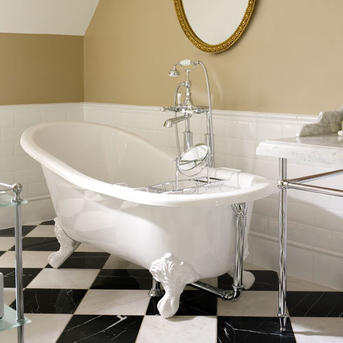 Victoria + Albert Shropshire stone bath - distributed in Australia by Luxe by design, Brisbane.