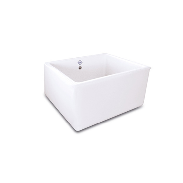 Shaws Whitehall Sink. 600mm single bowl fireclay butler sink by Shaws of Darwen, England. Imported and distributed in Australia by Luxe by Design, Brisbane.