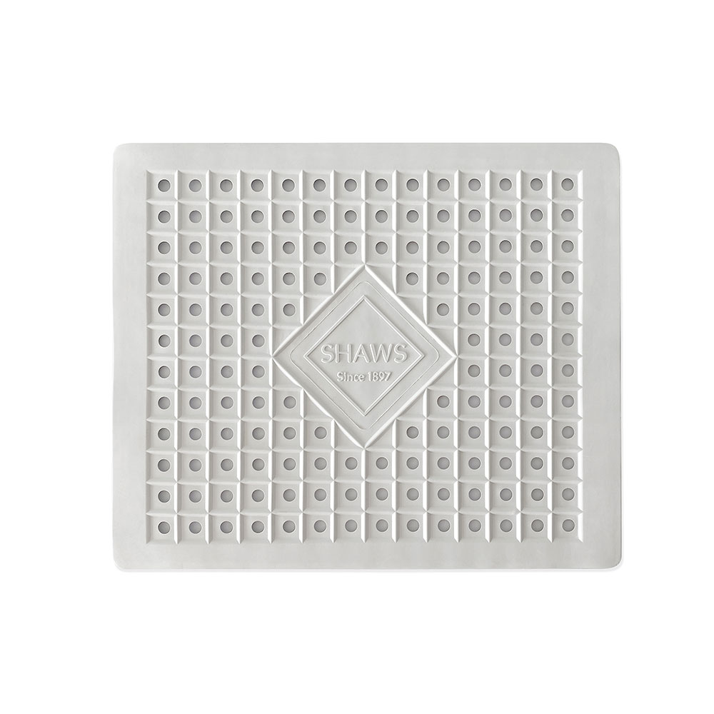 Shaws small rubber mat for butler sink. Distributed in Australia by Luxe by Design, Brisbane.