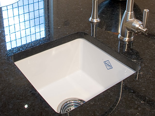 Shaws Belthorn Sink. 380mm inset undermount fireclay butler sink by Shaws of Darwen, England. Imported and distributed in Australia by Luxe by Design, Brisbane.