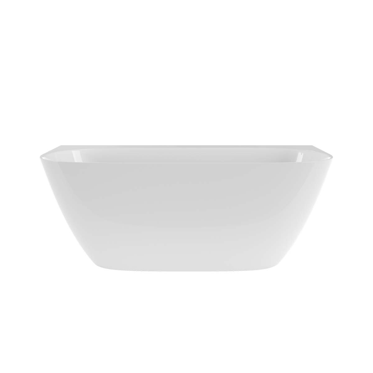 Victoria + Albert Lussari 1600 back to wall bath in gloss white. Also available in matt white or custom colour exterior. Distributed in Australia by Luxe by Design, Brisbane.