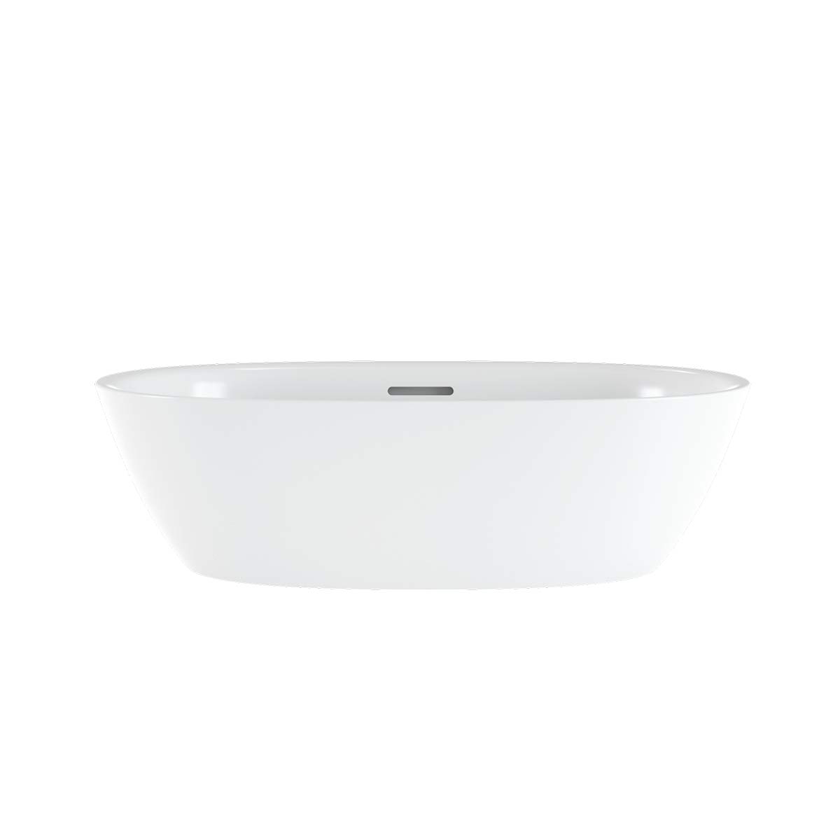 Victoria + Albert Lussari 55 basin in gloss white. Also available in matt white or custom colour exterior paint in any matt or gloss colour. Distributed in Australia by Luxe by Design, Brisbane.