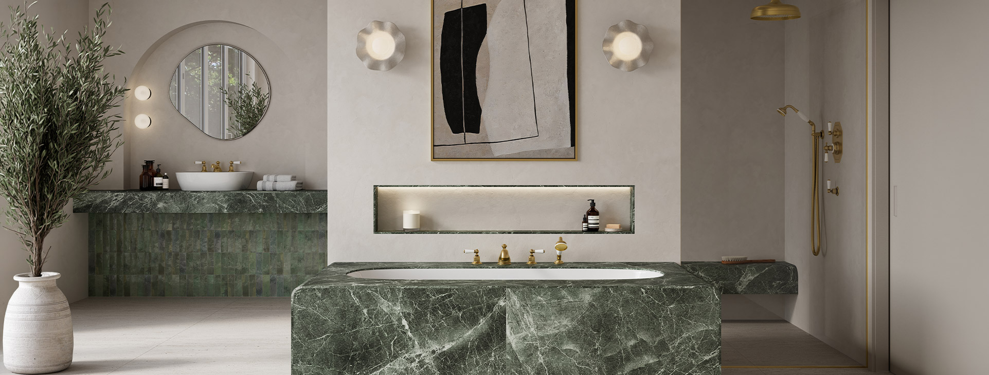 Victoria + Albert Lussari 1700 Built-in bath is made from solid surface Quarrycast material, backed by a 25 year guarantee. Available in gloss or matte white. Distributed in Australia by Luxe by Design, Brisbane.