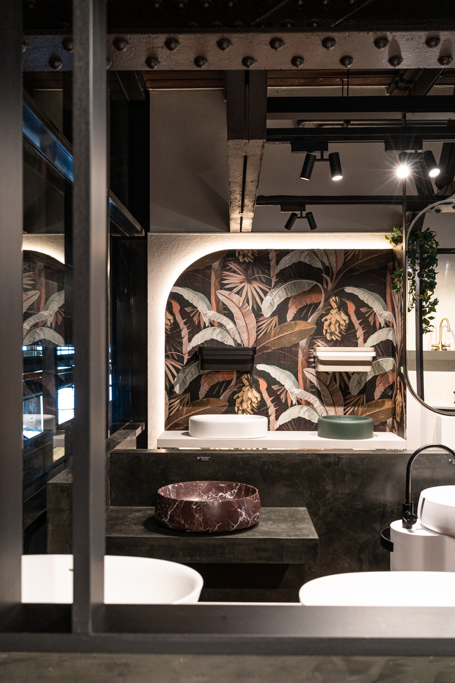 Design + Build Collective Sydney Showroom inlcudes Luxe by Design - products from Victoria + Albert, Shaws, Shaws by Perrin & Rowe, SDR and IDEA Group.